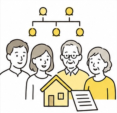 相続手続きのイメージ